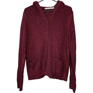 |EUC| WOOLRICH Button Hooded Cardigan Sweater